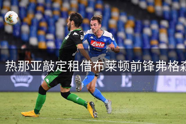 热那亚敲定租借布莱顿前锋弗格森 工资分担方案曝光